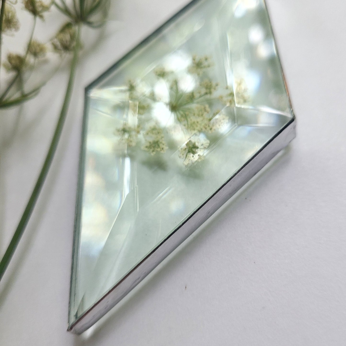 Queen Anne's Lace Suncatcher