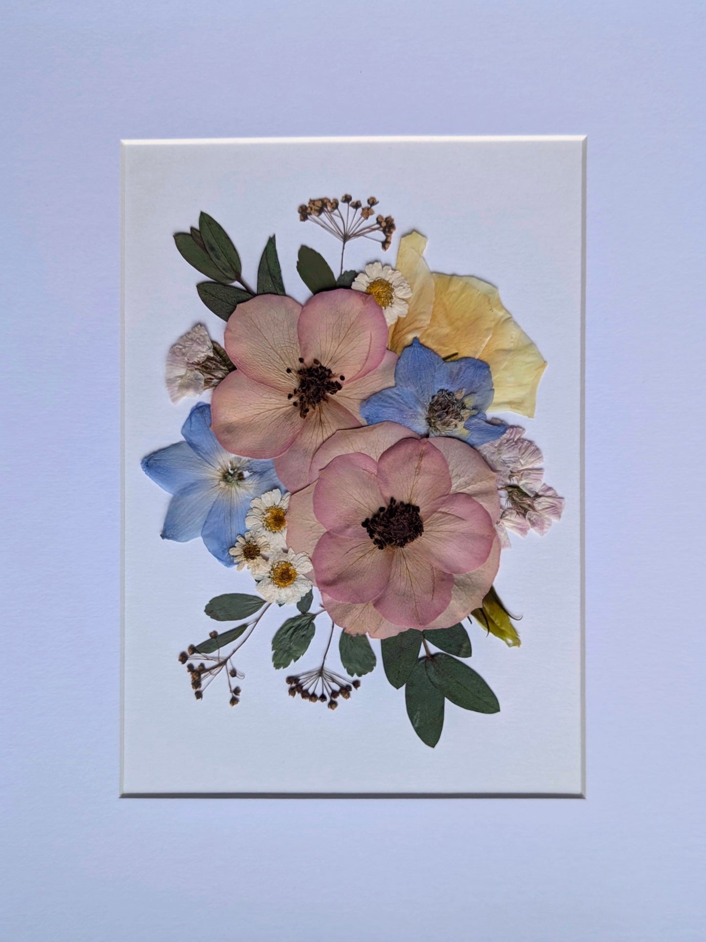 Pastel Bouquet 8x10 Botanical Art